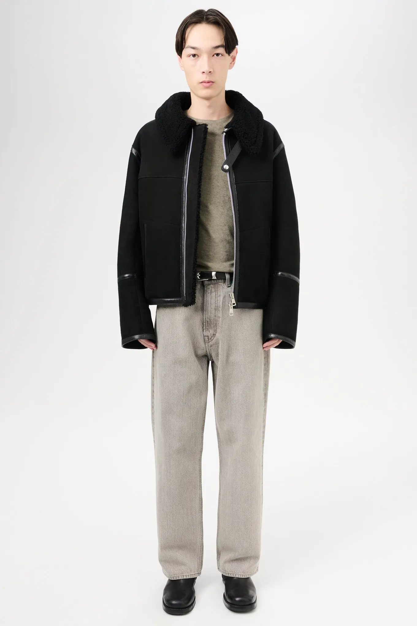 Black Shearling