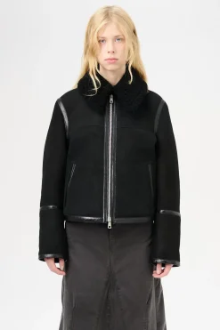 Black Shearling