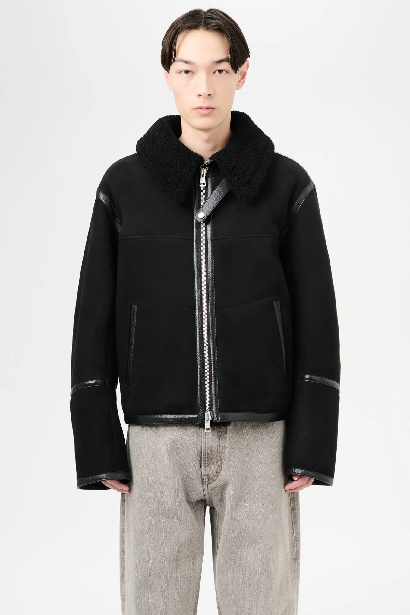 Black Shearling