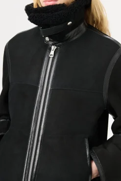 Black Shearling