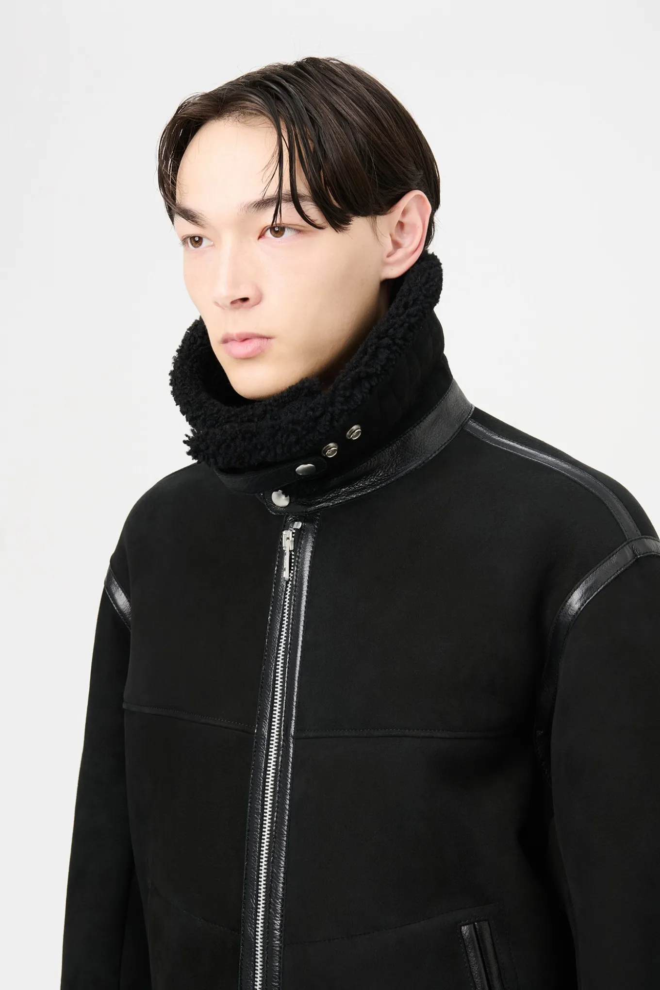 Black Shearling