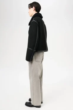 Black Shearling