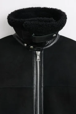 Black Shearling