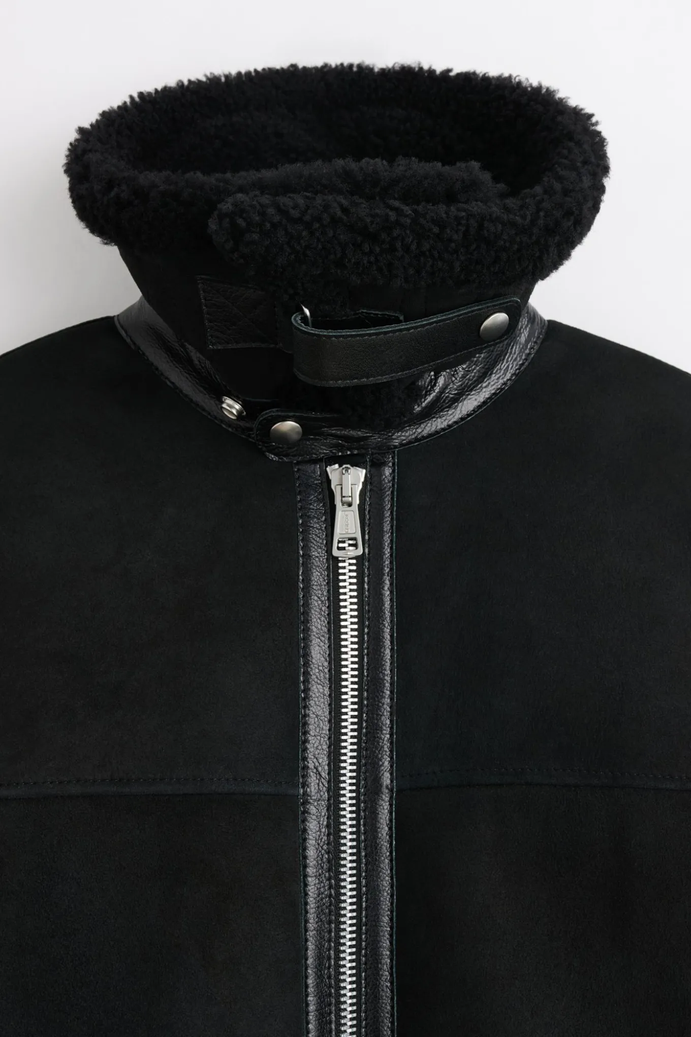 Black Shearling