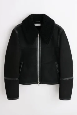 Black Shearling