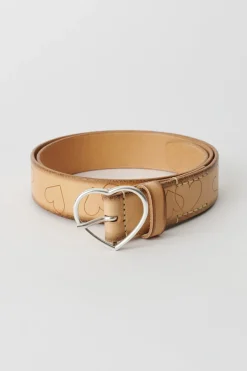 Burning Heart Naturale Leather