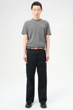 Construction Black Twill