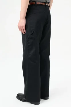 Construction Black Twill