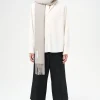 Cream Stripe Ceremony Viscose