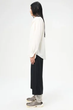 Cream Stripe Ceremony Viscose