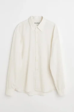 Cream Stripe Ceremony Viscose