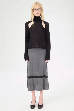 Dark Grey Cupro