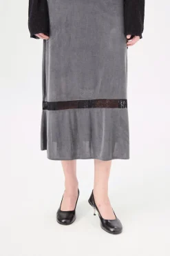 Dark Grey Cupro