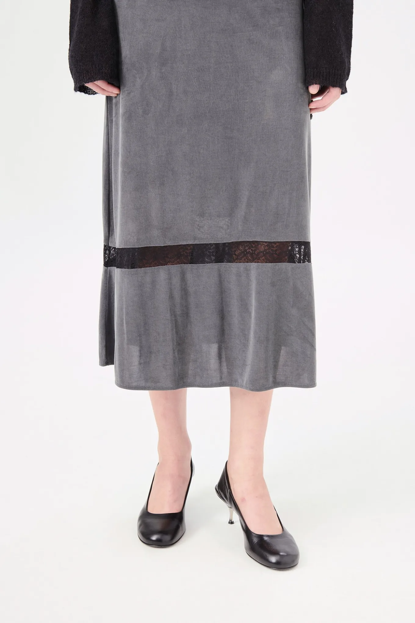 Dark Grey Cupro