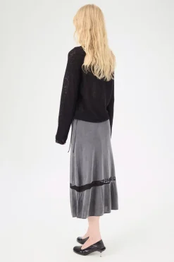 Dark Grey Cupro