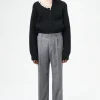Dark Grey Flow Wool