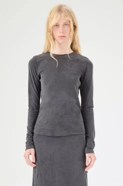 Dark Grey Lace Cupro