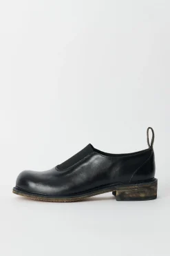 Deep Black Leather