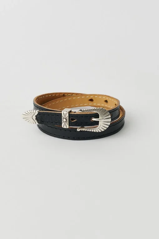 Deep Black Leather