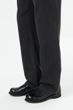 Deep Black Leather