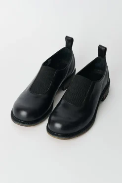 Deep Black Leather