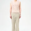 Delicate Pink Fisherman Wool