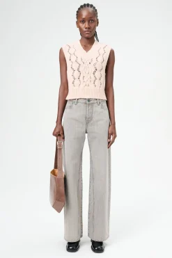 Delicate Pink Fisherman Wool