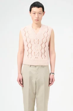 Delicate Pink Fisherman Wool
