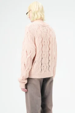Delicate Pink Fisherman Wool