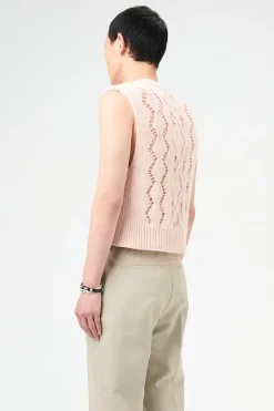Delicate Pink Fisherman Wool