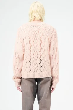 Delicate Pink Fisherman Wool