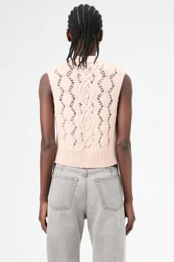 Delicate Pink Fisherman Wool