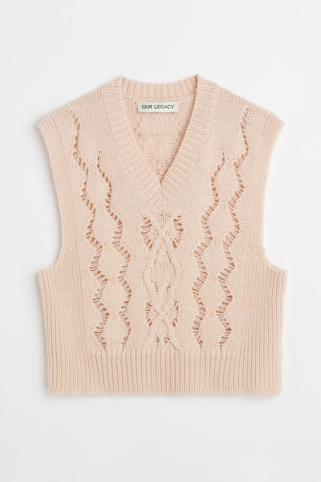 Delicate Pink Fisherman Wool