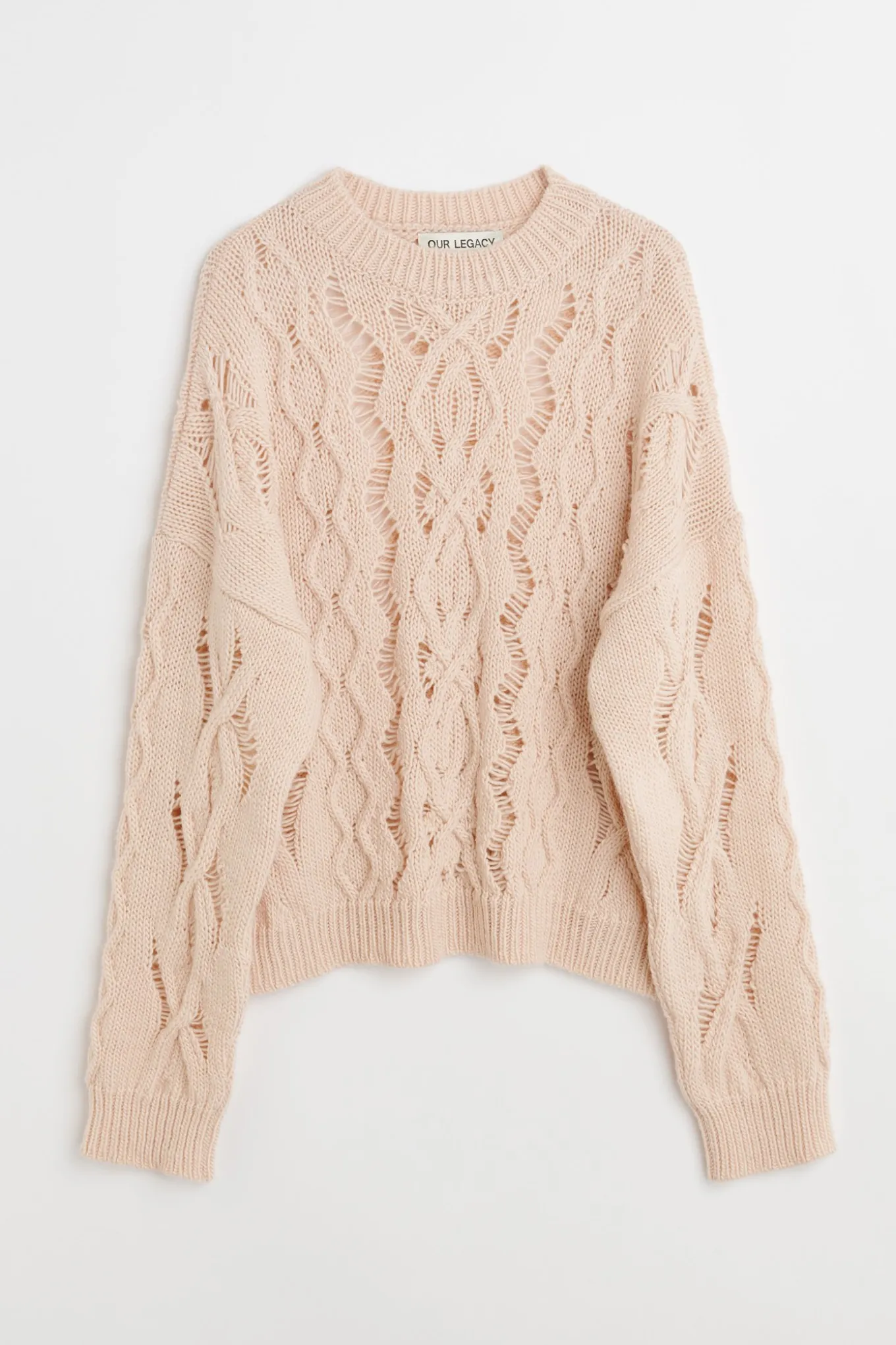 Delicate Pink Fisherman Wool
