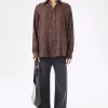 Dotted Print Cotton Silk
