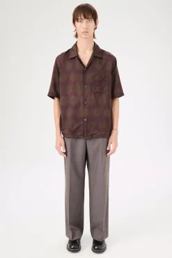 Dotted Print Cotton Silk