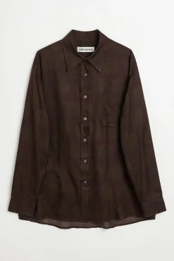 Dotted Print Cotton Silk