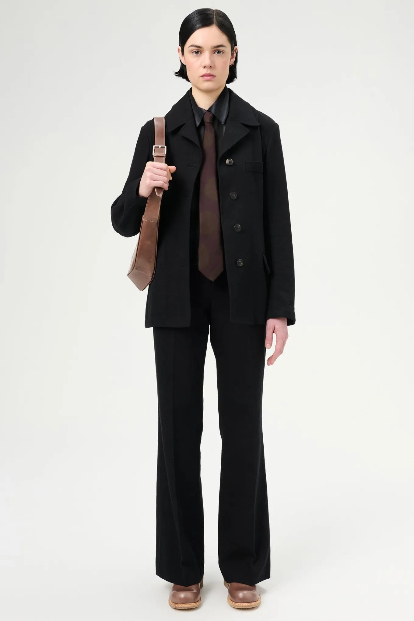 Draping Black Canvas