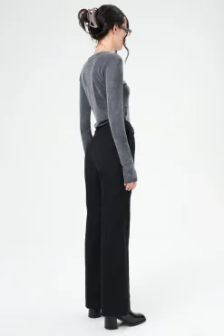 Draping Black Canvas