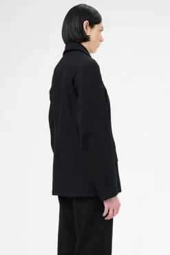 Draping Black Canvas