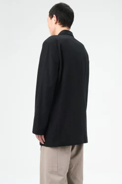 Draping Black Canvas