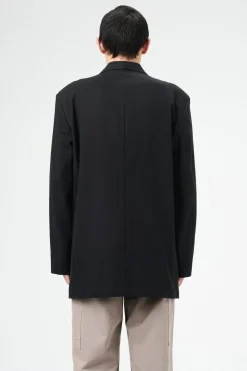 Draping Black Canvas