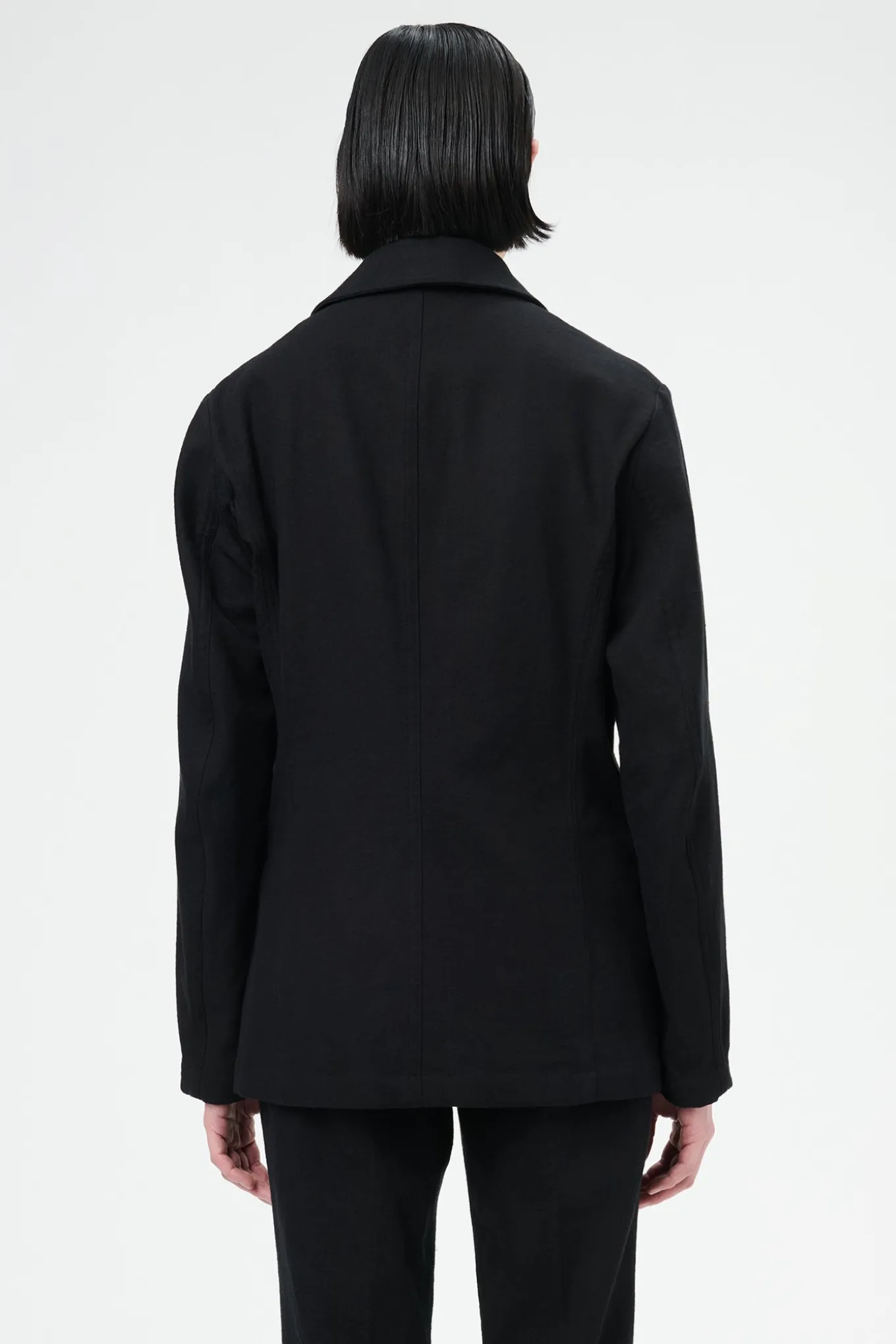 Draping Black Canvas