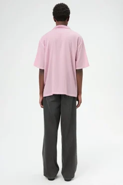 Dusty Lilac Coated Voile