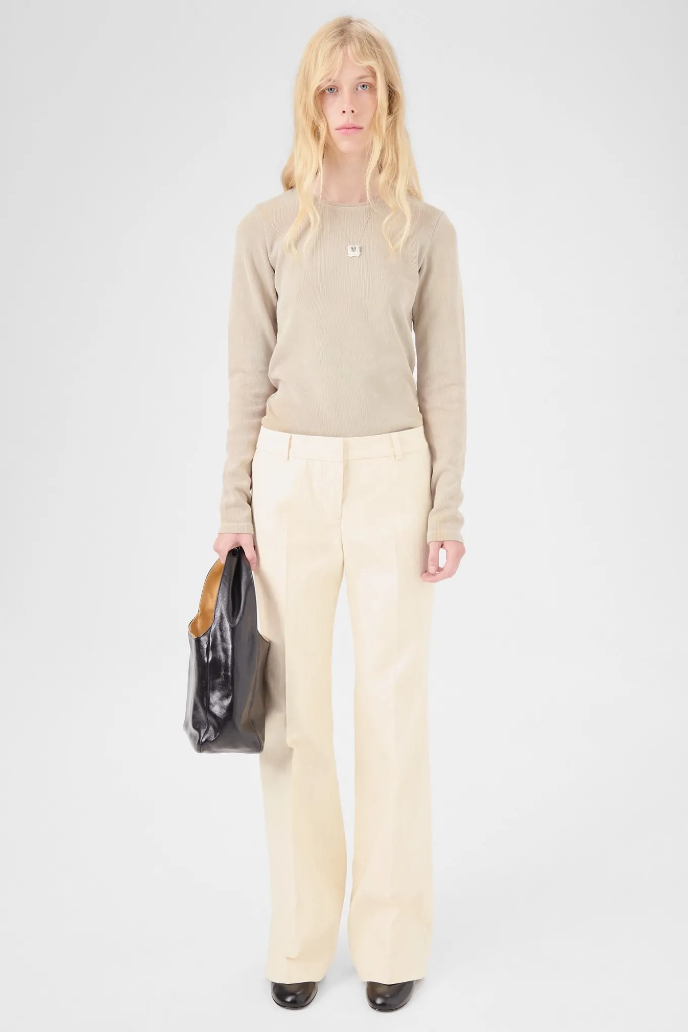 Ecru Canal Stripe