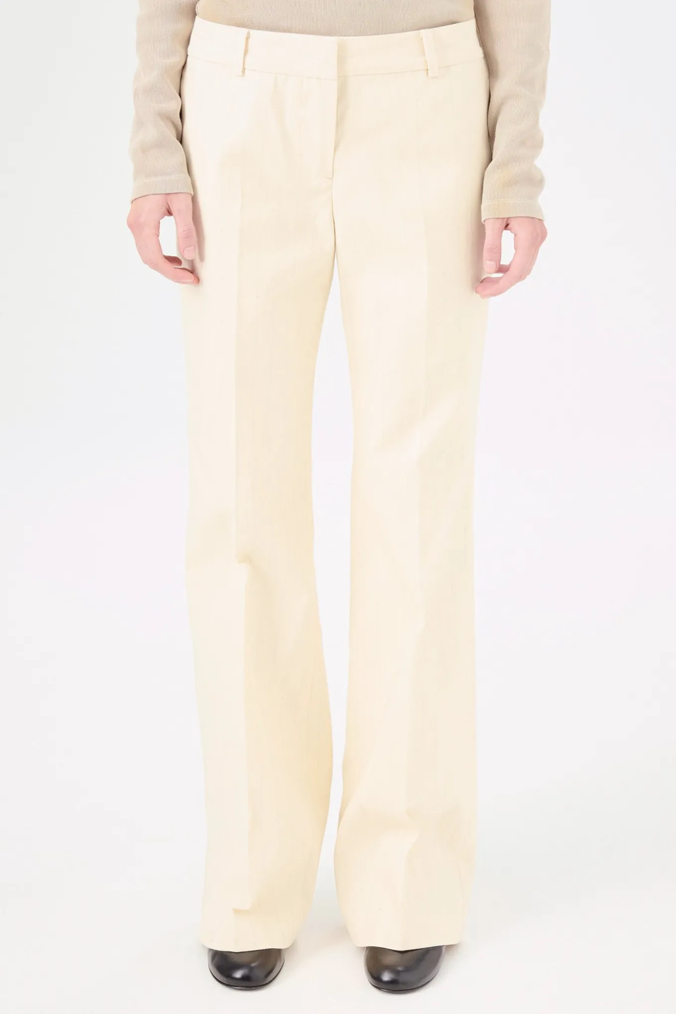 Ecru Canal Stripe