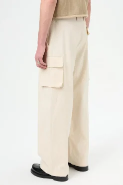 Ecru Canal Stripe