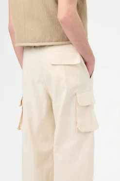 Ecru Canal Stripe