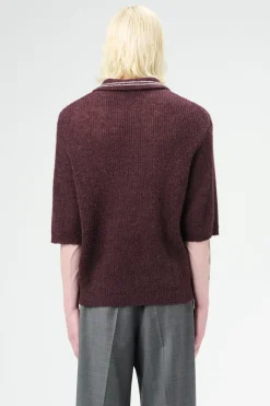 Euro Eggplant Fuzzy Alpaca