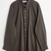 Faded Brown Cotton Voile